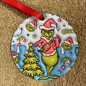 2/$15 SALE! Grinch Christmas Ornament